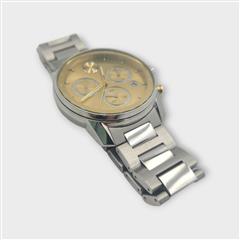 Movado Bold Verso MB 01.1.19.1769 Chronograph Watch 44mm Gold Dial